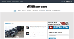 Desktop Screenshot of mcindependentnews.com